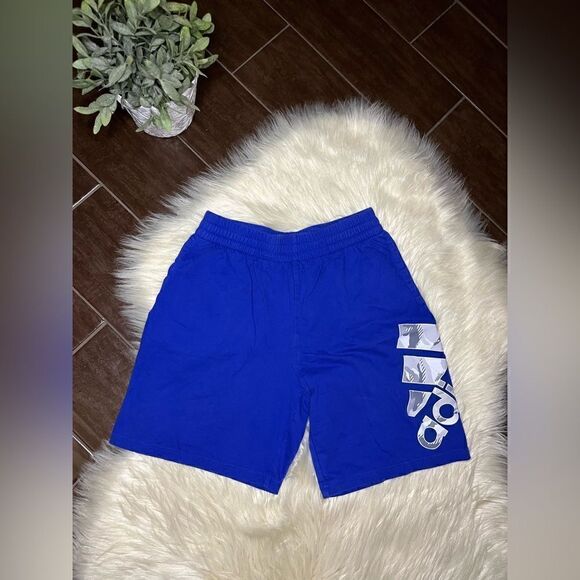 adidas Other - Adidas royal blue cotton shorts Lg (14/16)